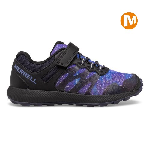Merrell Nova 2 Sneaker Kinder Schwarz/Lila [DE-OTRLW]